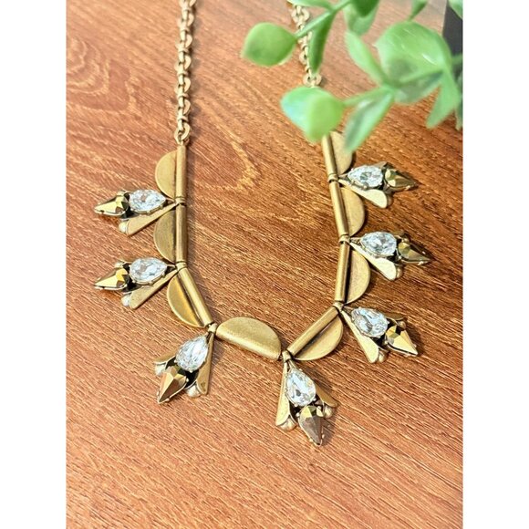 Jcrew Teardrop Crystal Necklace - Picture 2 of 8